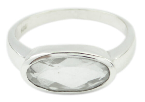 schöne edelstein oval checker kristall quarz ring jahrestag geschenke